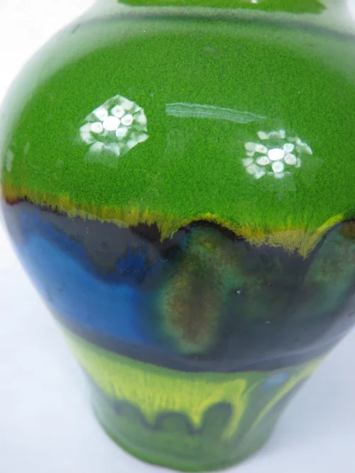 Bild 4 von 70s Vase Hutschenreuter Green