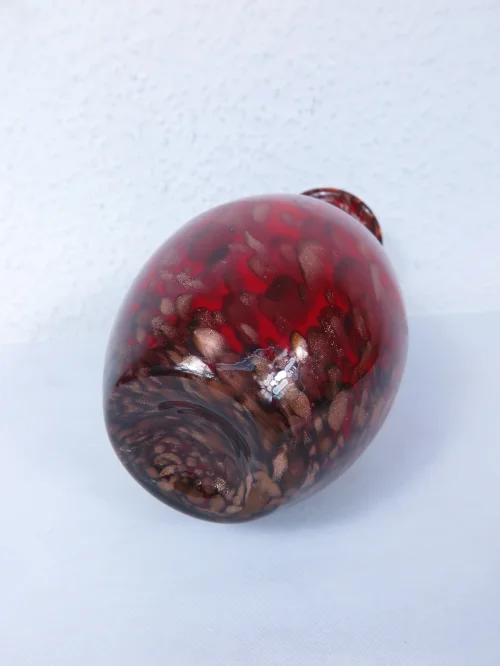 Bild 4 von 80er Glasvase Murano Stil