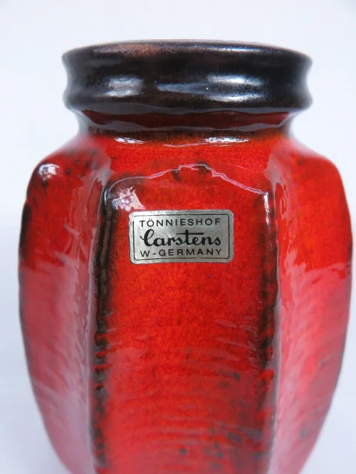 Bild 5 von 70er Vase Carstens Orange