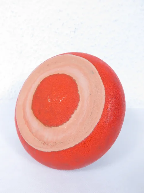 Bild 5 von 70er Keramik Vase Rot/Orange