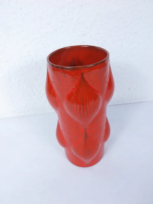 Bild 2 von 70er Vase Orange