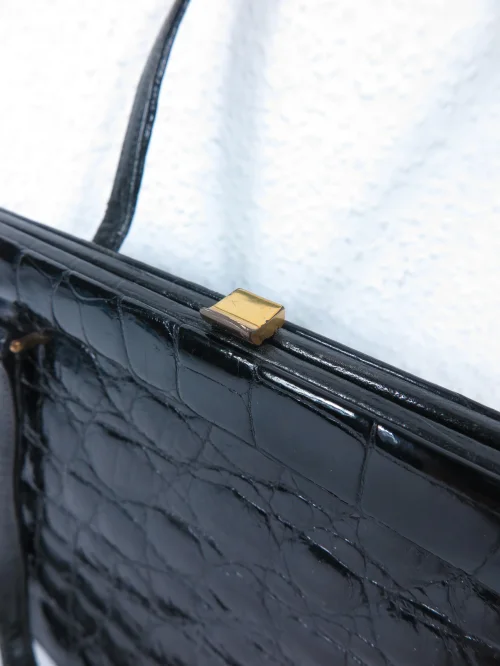 Bild 4 von 50er Handtasche Kroko