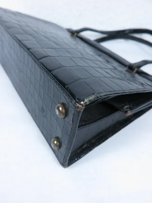 Bild 6 von 50er Handtasche Kroko