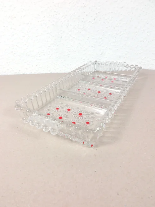 Bild 2 von 70er Kabarettschale Fabiola Walter Glas