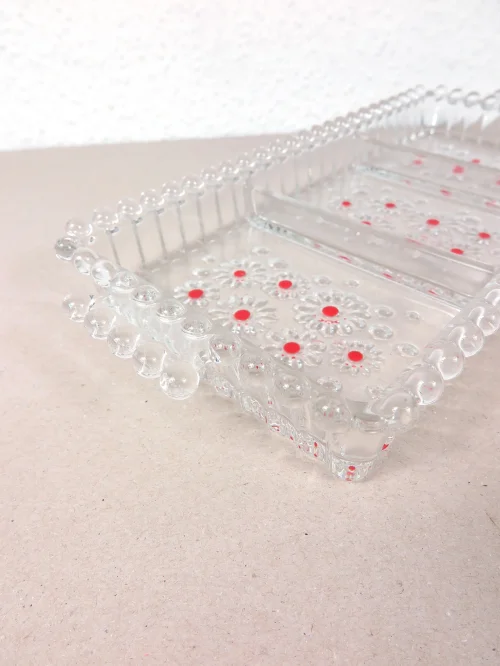 Bild 3 von 70er Kabarettschale Fabiola Walter Glas