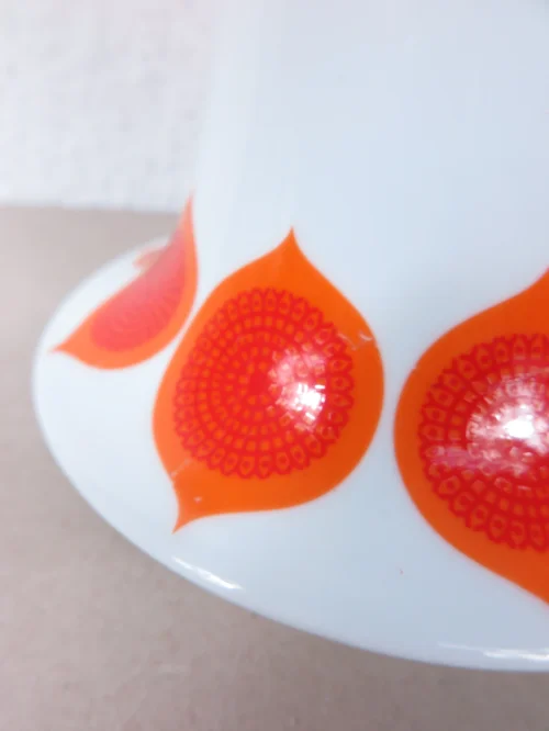 Bild 3 von 70er Vase Orange Thomas