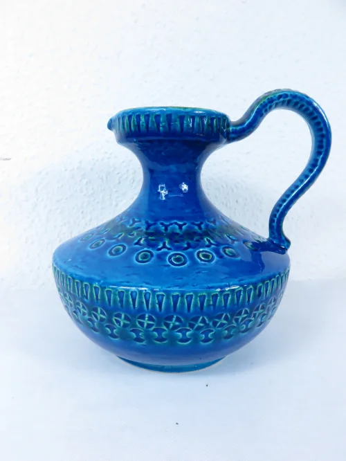 Bild 2 von 70er Vase mit Henkel Bitossi ARS Italyca