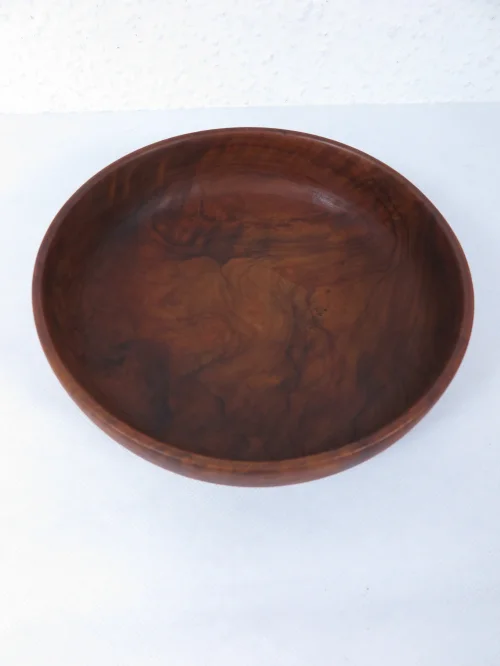Bild 2 von 70er Holzschale Klein Olivenholz
