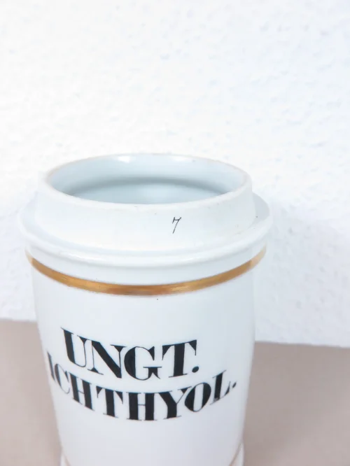 Bild 5 von 20er Apothekergefäß, Porzellan