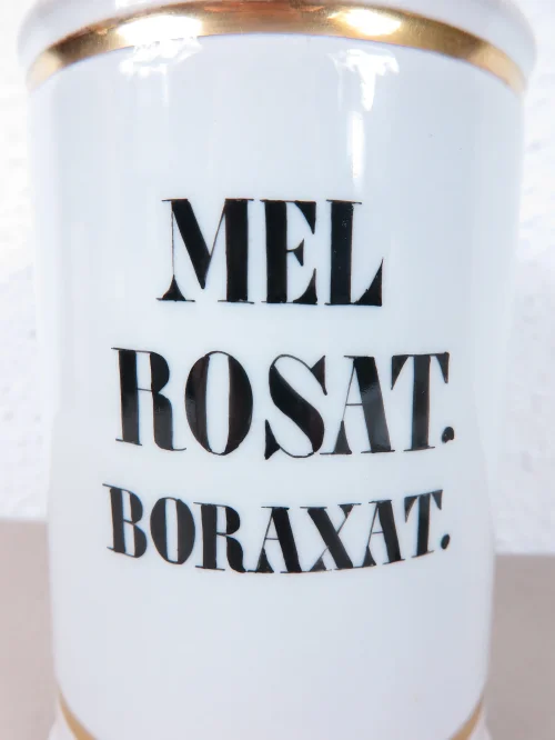 Bild 4 von 20er Apothekergefäß Porzellan