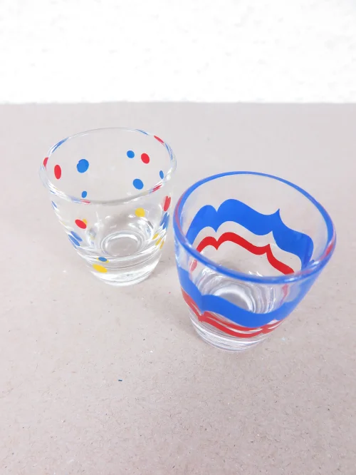 Bild 5 von 60er Schnapsgläser Set mit Halter