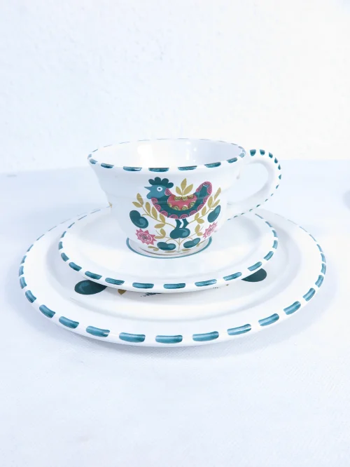 Bild 3 von 70er Hahn Kaffeeset Kocheler Keramik