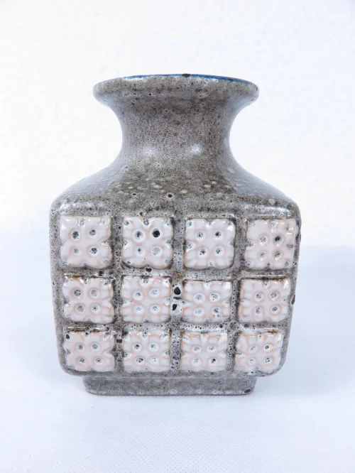 60er Vase Keramik, Künstlervase