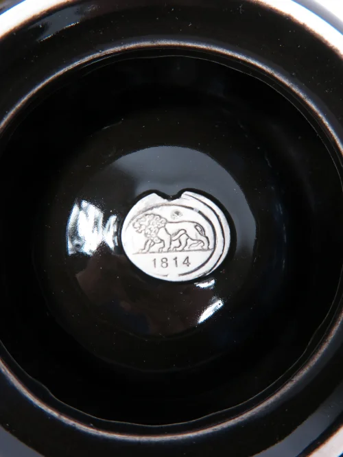 Bild 5 von 70er Aschenbecher Orange Braun Hutschenreuter 1814