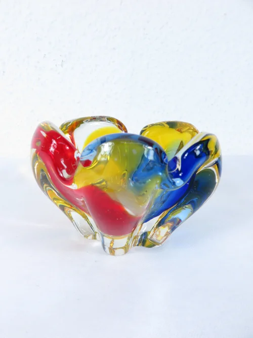 Bild 1 von 70er Schale Murano  Glas oder Aschenbecher