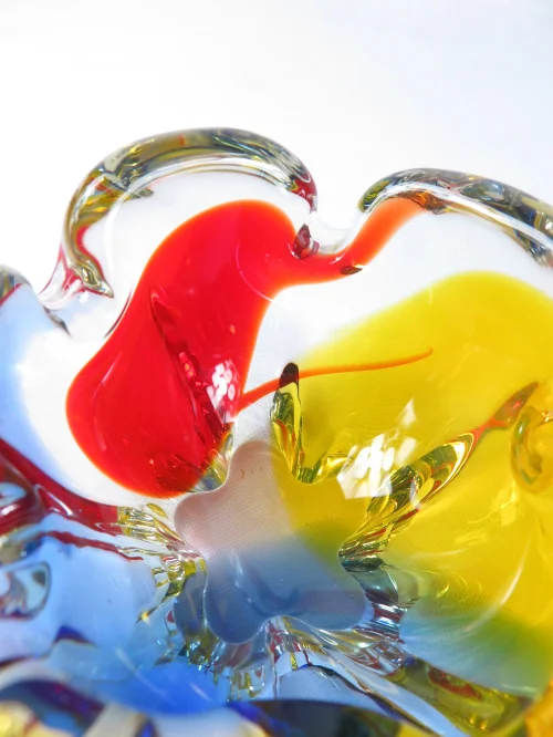 Bild 5 von 70er Schale Murano  Glas oder Aschenbecher