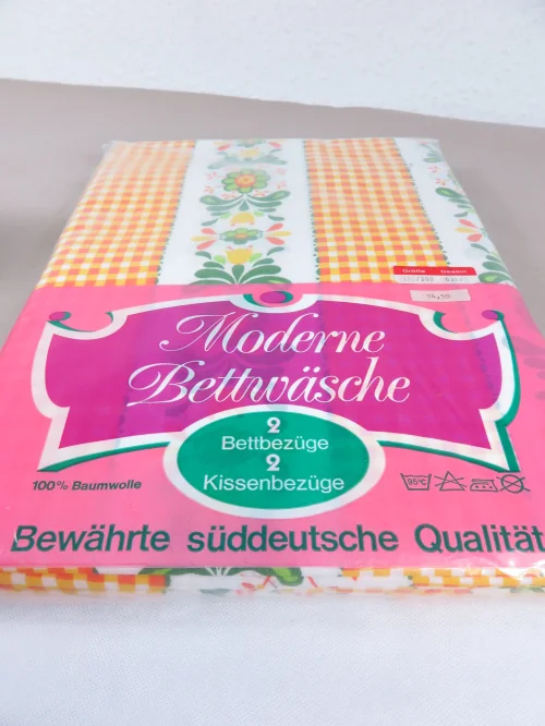Bild 3 von 70er Bettwäsche, Schwarzwald Design