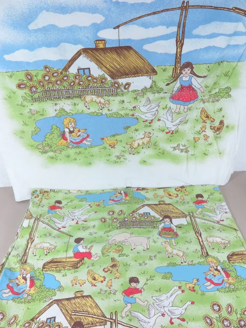 Bild 1 von 70er Bettzeug für Kinder, Heidi Bettwäsche