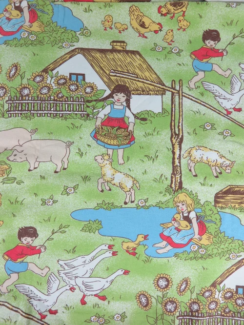 Bild 3 von 70er Bettzeug für Kinder, Heidi Bettwäsche