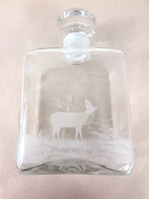 Bild 5 von 60er Cognac Karaffe mit 3 Gläsern