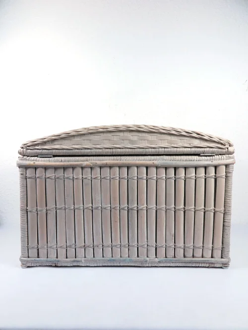 Bild 3 von 70er Rattan Truhe