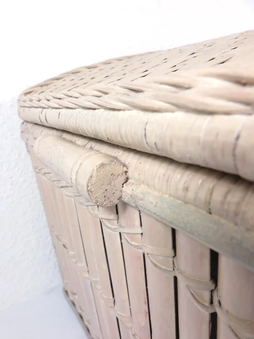 Bild 7 von 70er Rattan Truhe