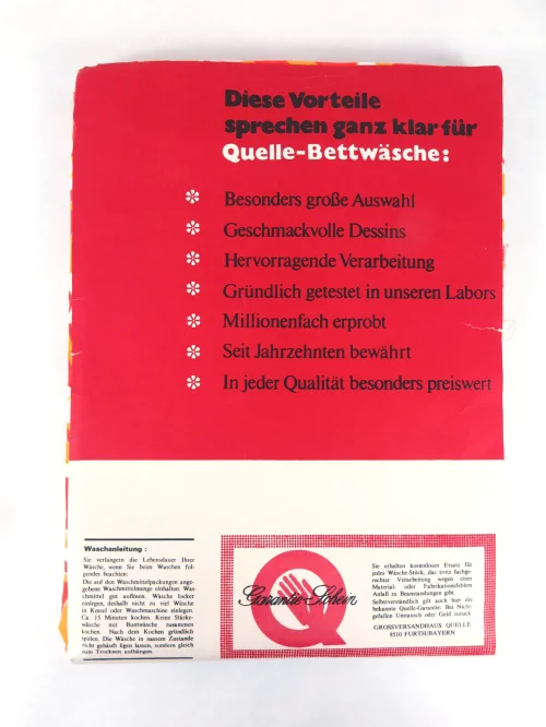 Bild 2 von 70er Bettwäsche Orange