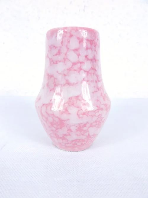 70er Vase klein Rosa
