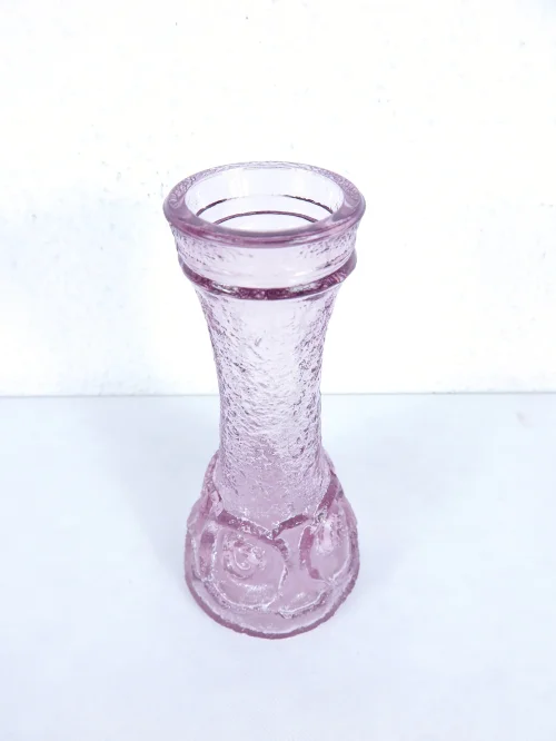 Bild 2 von 70er Glasvase Rosa