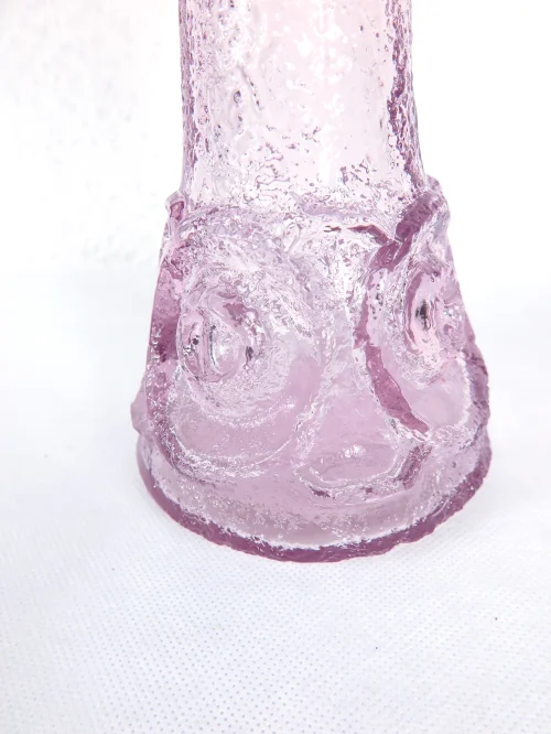 Bild 4 von 70er Glasvase Rosa