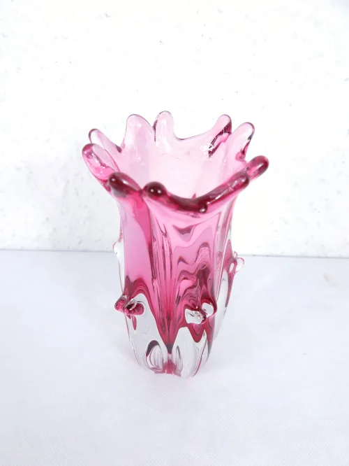 Bild 3 von 70er Vase Murano Rosa