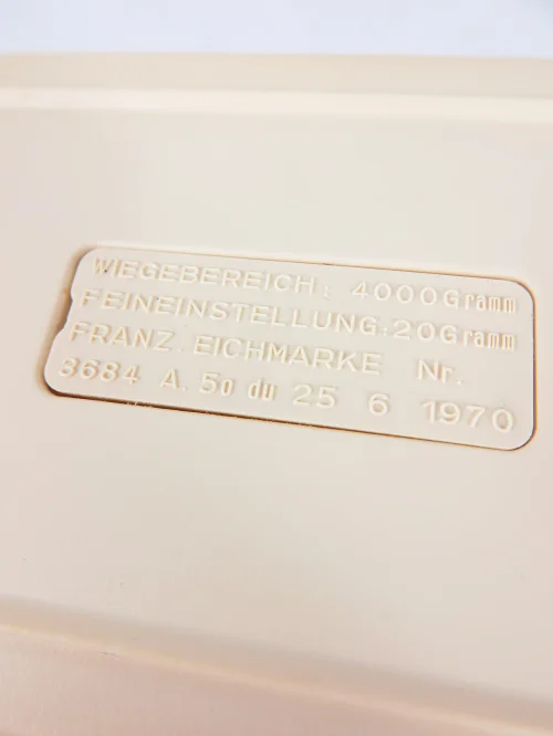 Bild 7 von 70er Küchenwaage Orange Terraillon 4000