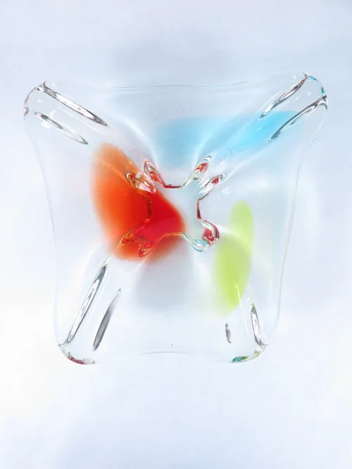 Bild 2 von 70er Obstschale Muranoglas