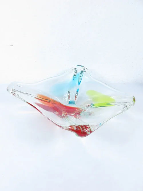 Bild 3 von 70er Obstschale Muranoglas