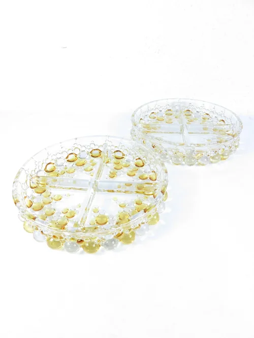 Bild 6 von 70er Servierschale Bubble Optik