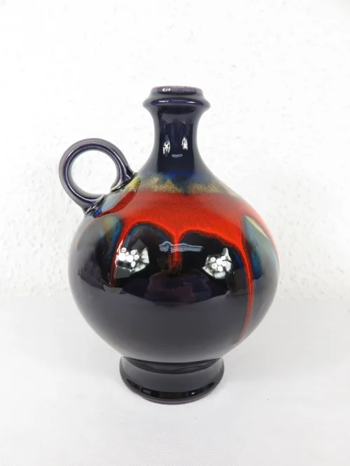 Bild 2 von 70er Vase mit Henkel Hutschenreuter