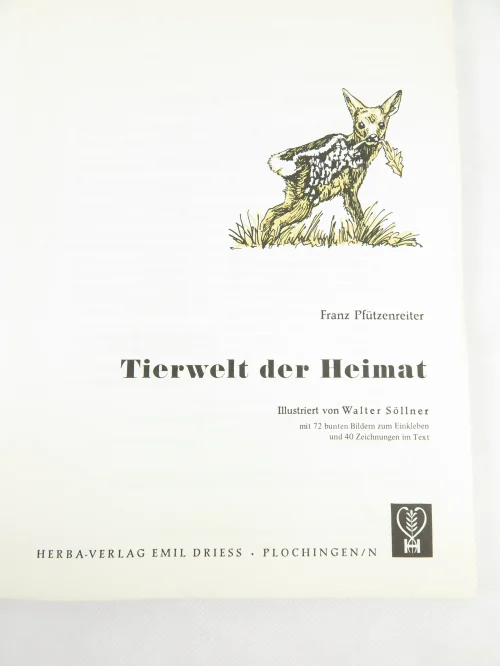 Bild 4 von 50er Sammelbilder Tierwelt der Heimat