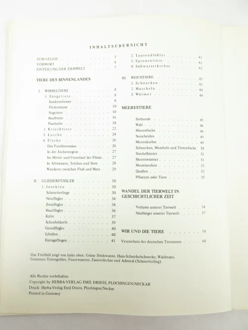 Bild 5 von 50er Sammelbilder Tierwelt der Heimat