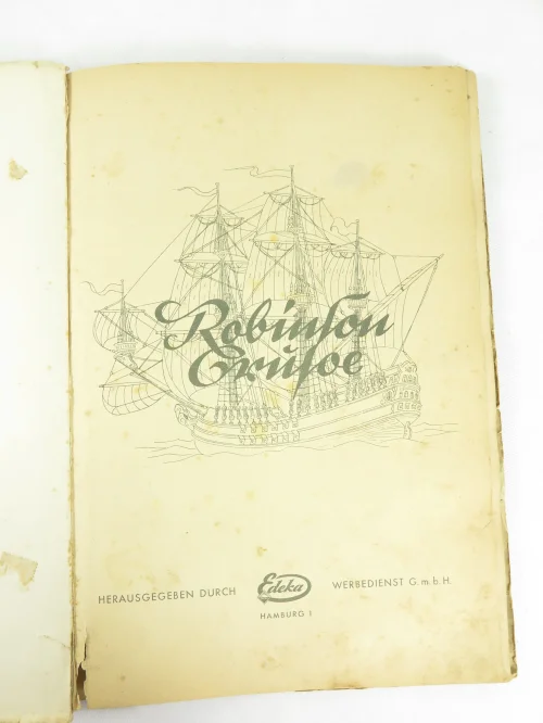 Bild 4 von cuadros de coleccionista de cigarrillos de los años 40 Robinson Cruso