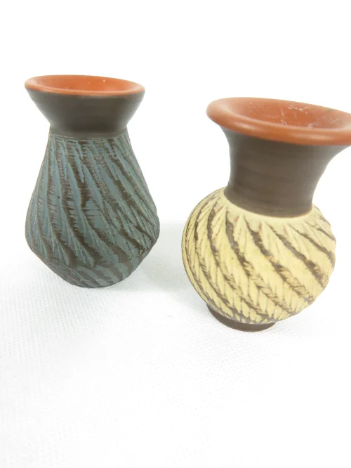 Bild 3 von 50er Minivase roter Ton