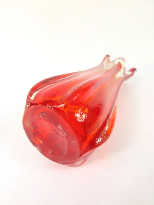 Bild 4 von 70er Murano Glas Vase, Orchideenvase