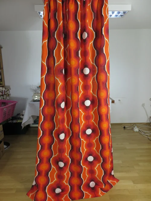 Bild 3 von 70er Gardine, Orange