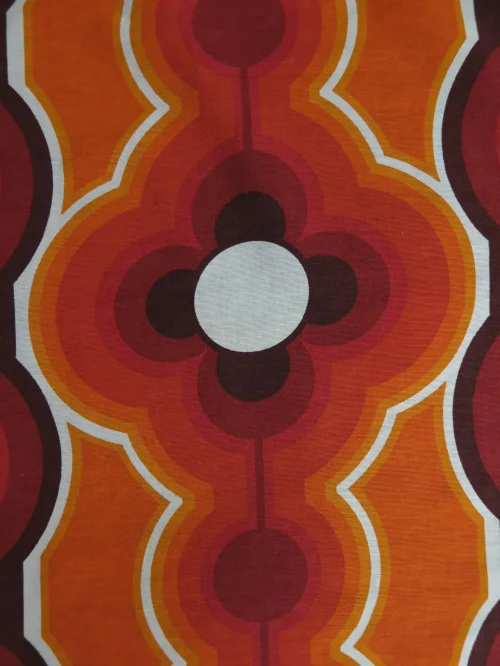 Bild 4 von 70er Gardine, Orange