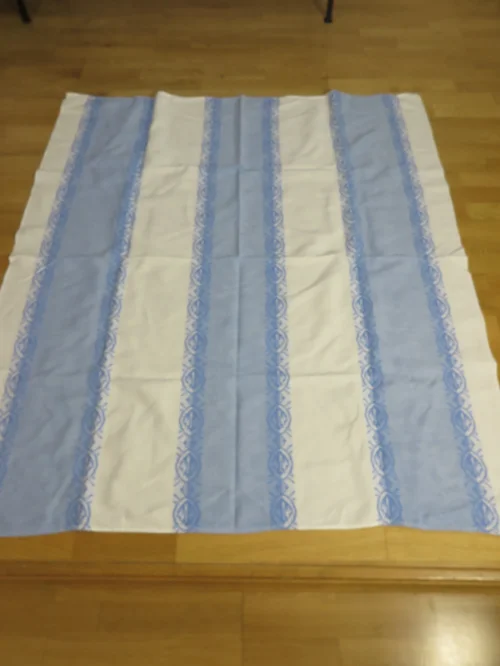 Bild 2 von 60s tablecloth blue / white