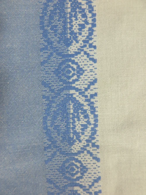 Bild 4 von 60s tablecloth blue / white