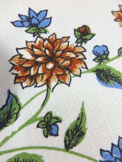 Bild 4 von 70er Tischdecke Halbleinen