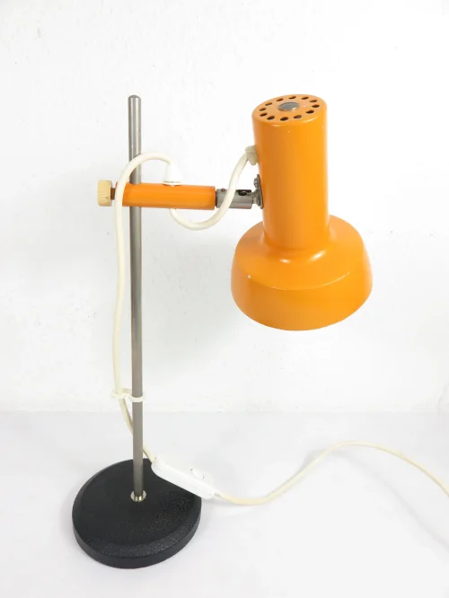 Bild 3 von 70er Schreibtischlampe Orange