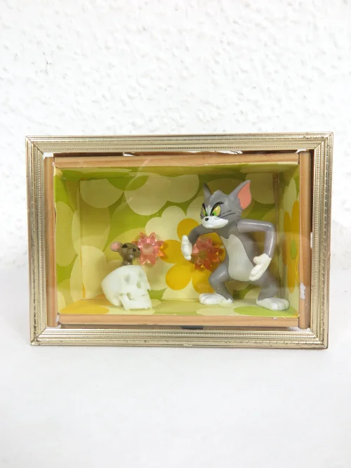 Bild 1 von Tapetenkust, Ikone mit Katze und Maus, Tom und Jerry