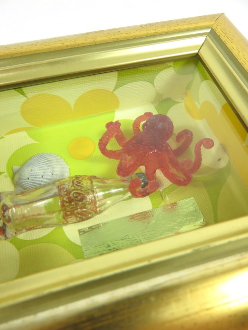 Bild 4 von Tapeten Bild, Ikone mit Coca Cola und Oktopus