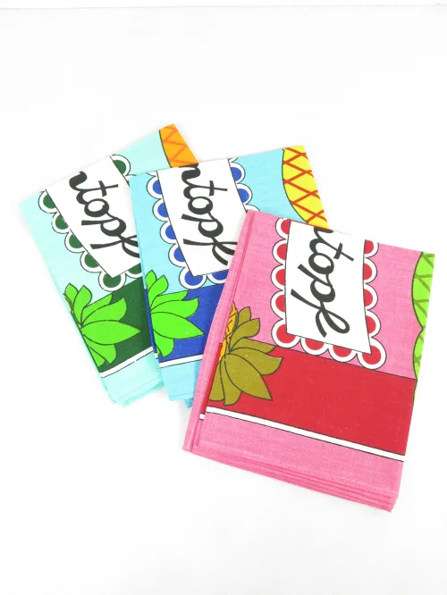 Bild 2 von 70s tea towels rum pot